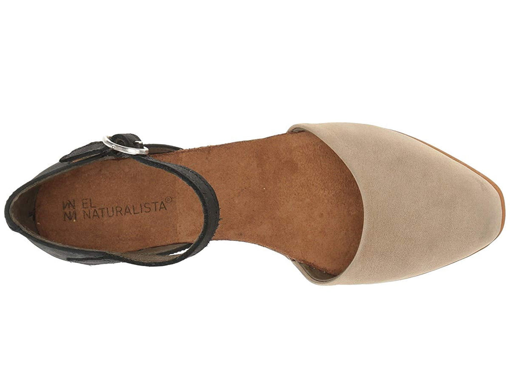 El Naturalista Womens Stella ND54 Sandal Shoes, Black/Piedra, EU 37 / US 7