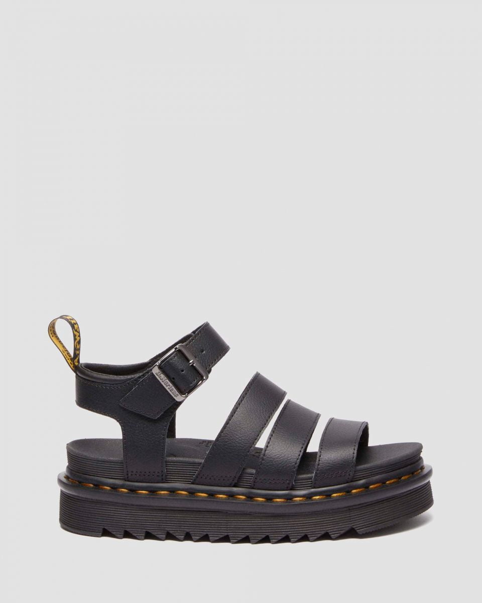Dr Martens Women's Blaire Sandal Black Athena Leather - 31520001