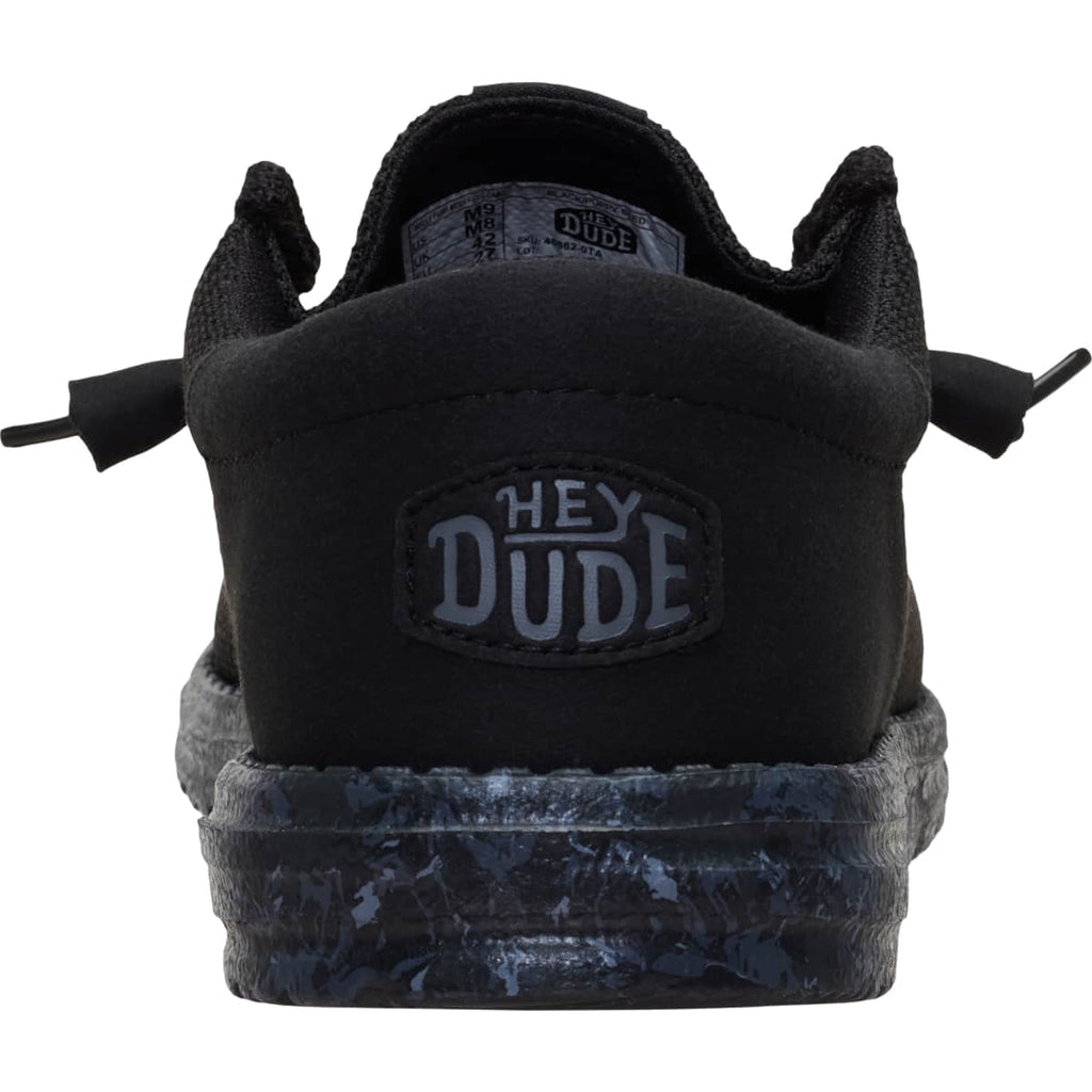 HEYDUDE Men Wally Funk Mesh Field Camo, Black, 10