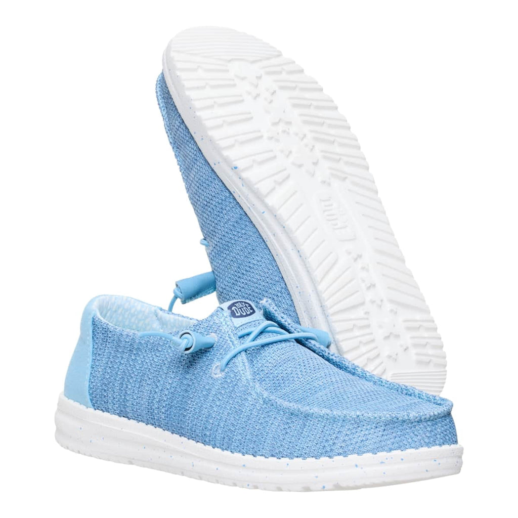 HEYDUDE Wendy Stretch Sox, Purple, 9
