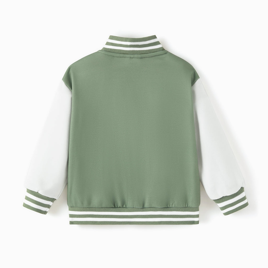 Disney Girls Bomber Jacket Minnie Mouse Colorblock Varsity Lightweight Sweatshirts Gift Fall Spring Sizes 3-10