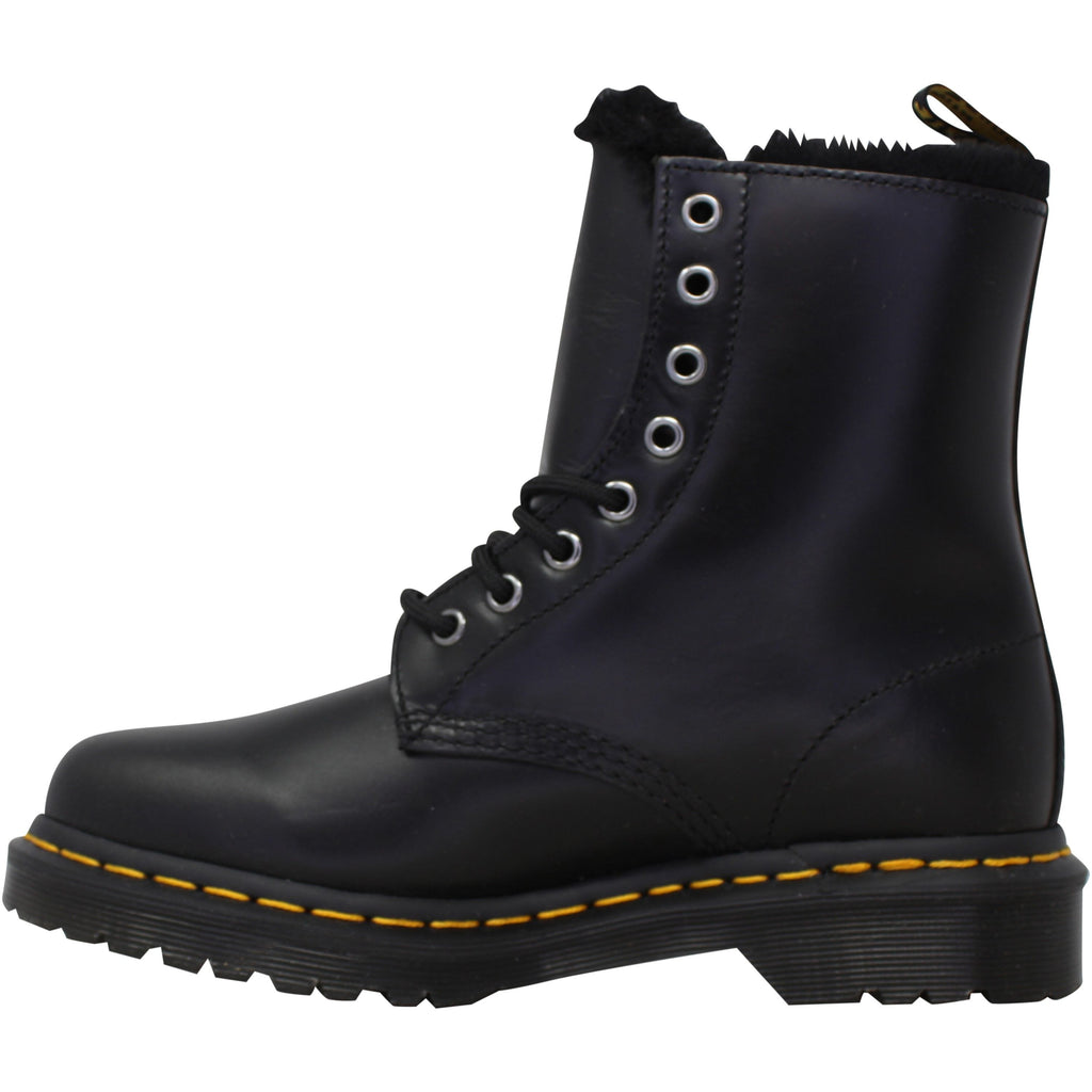 Dr. Martens Women's Serena Burnished Wyoming Chukka Boot 8 Dark Grey Atlas