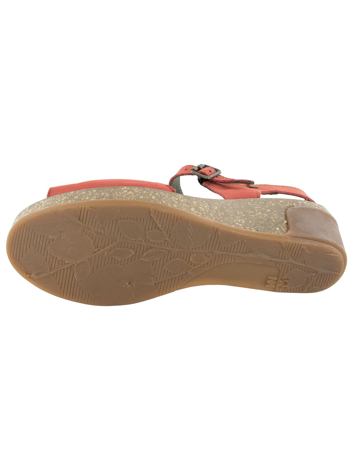 El Naturalista Womens Leaves 5000 Wedge Sandal Shoes, Coral, EU 39 / US 8.5