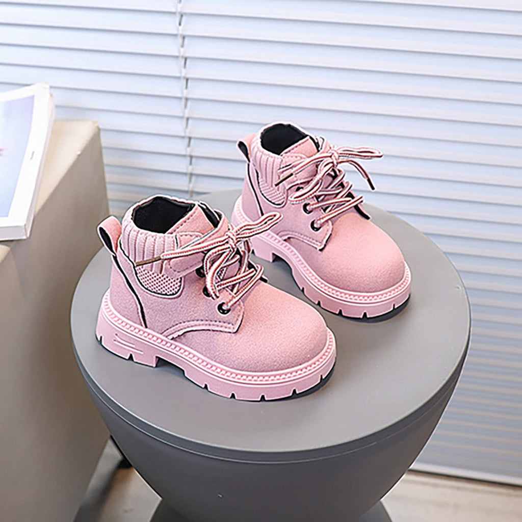 Bnwani Boots for Kids , Princess Daily Warm and Comfortable Girl's Ankle Boots Fashion