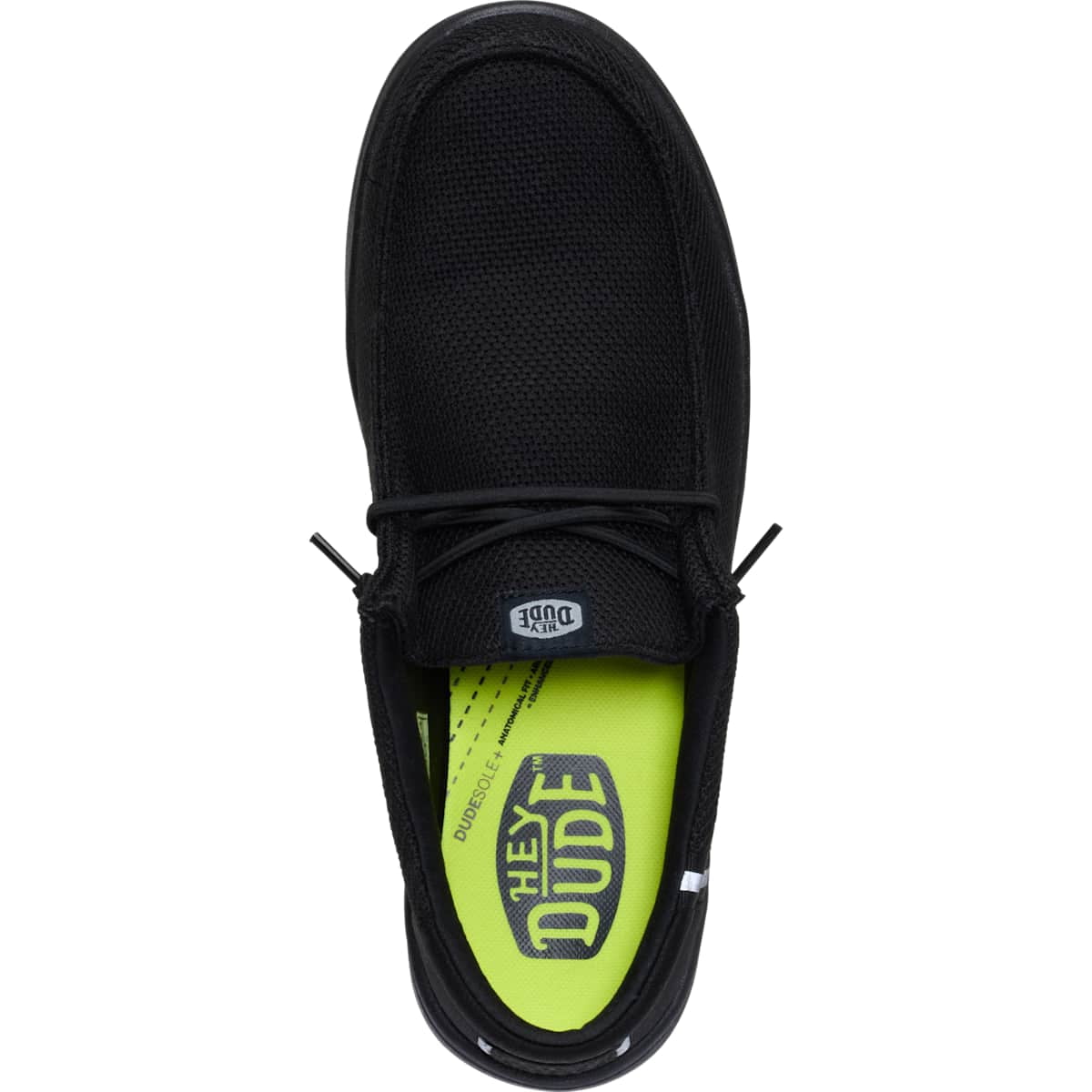 HEYDUDE Men Wally Work Comp Toe, Black, 15