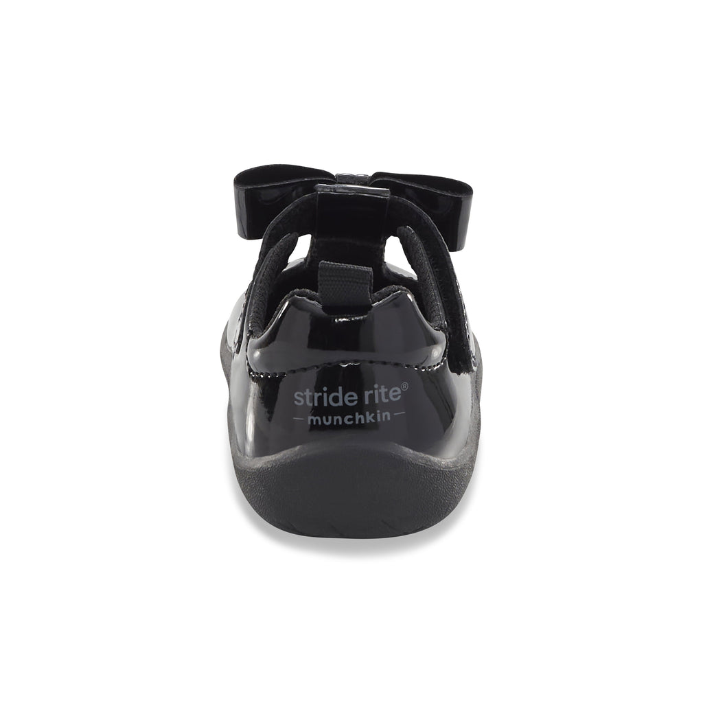 Munchkin by Stride Rite Baby Girl Peyson Bow T-Strap Dress Shoe