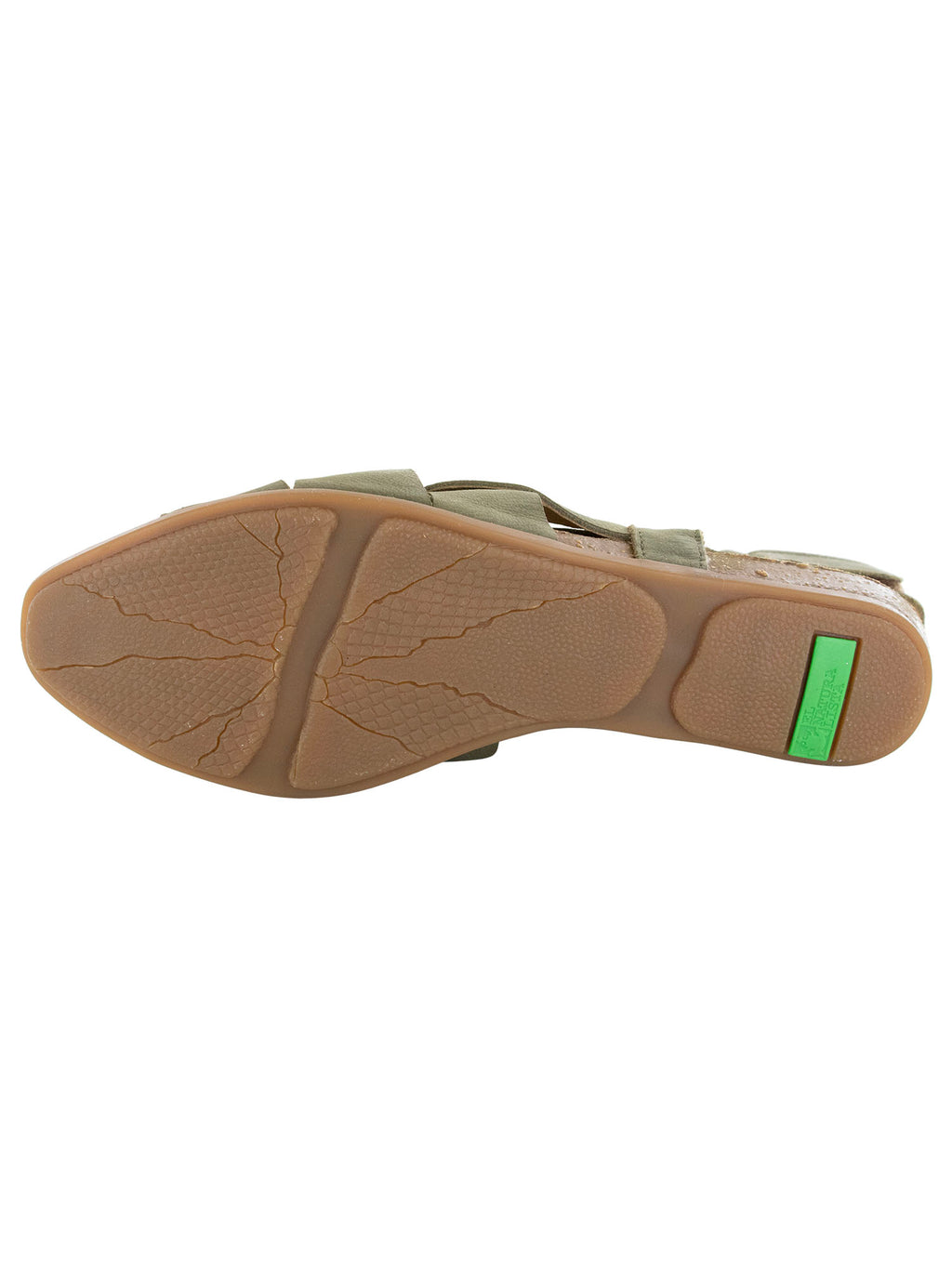 El Naturalista Womens Stella N5205 Slingback Sandal Shoes, Kaki, EU 40 / US 9