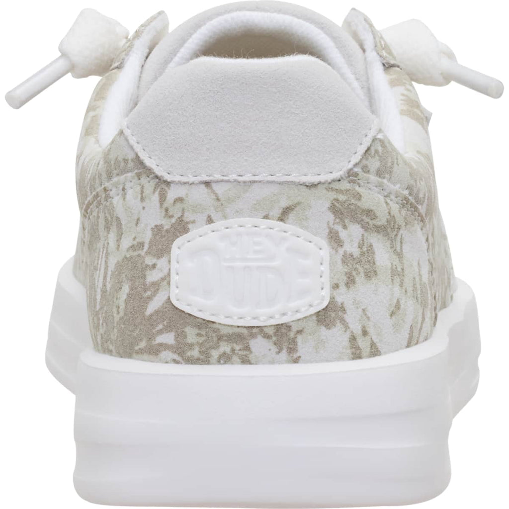 HEYDUDE Karina Duo Classic Camo, Snow White/Camo, 9