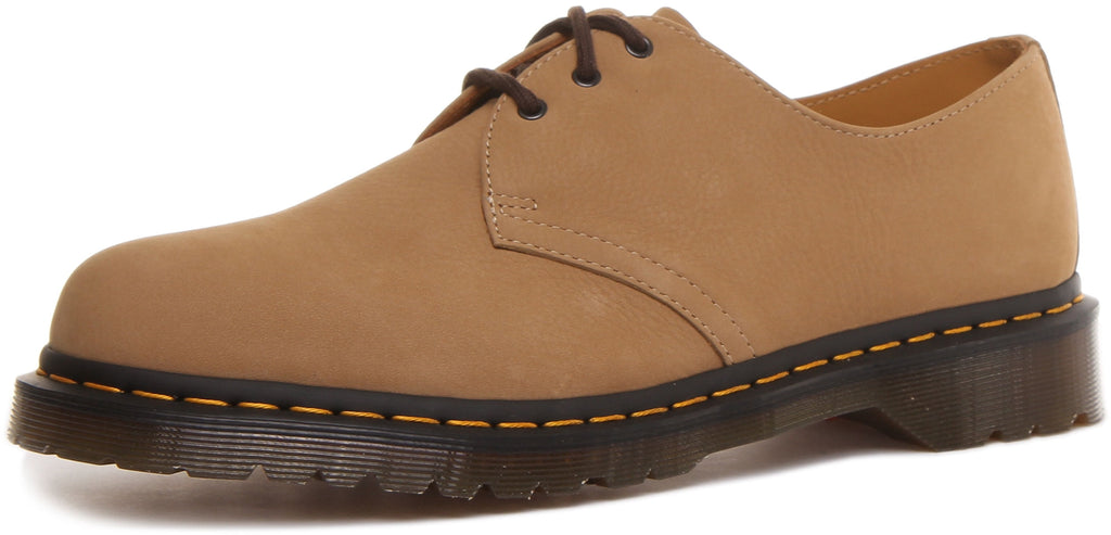 Dr. Martens 1461 Waterproof Nubuck 3 Eye Shoe