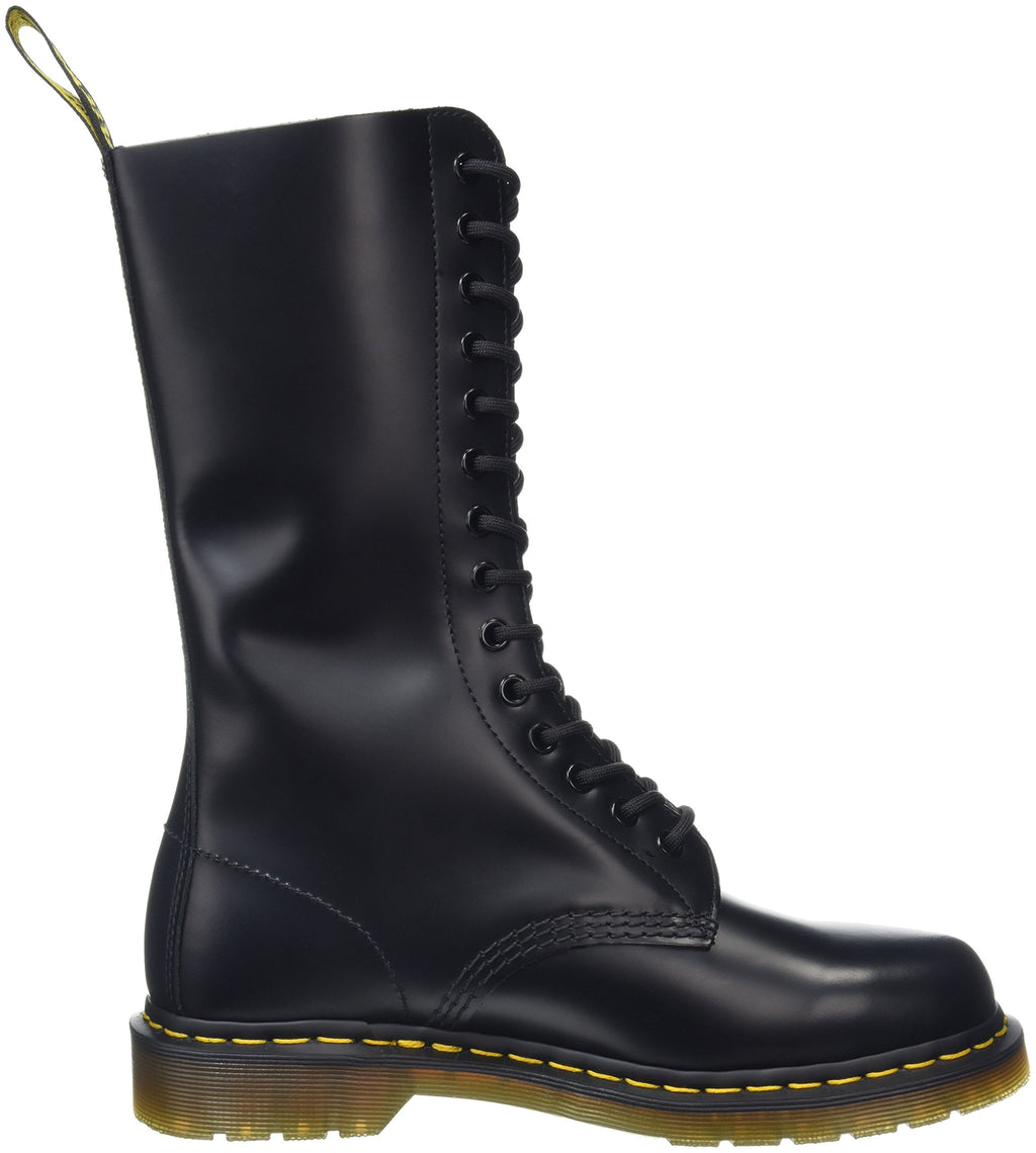 Dr. Martens Unisex 1914 14 Eye Lace Up Genuine Smooth Leather Boots Shoes