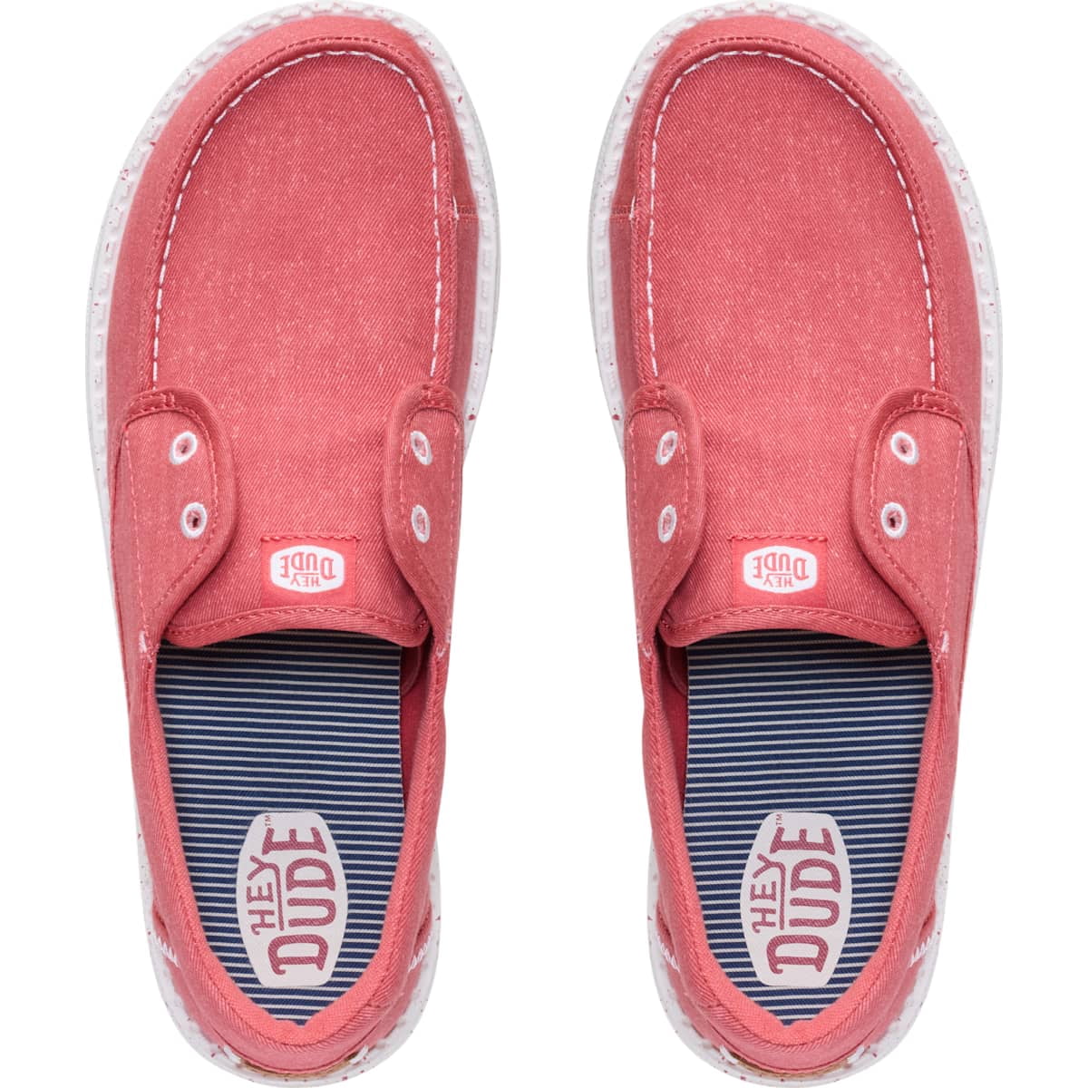 HEYDUDE Women Wendy Cru Gingham, Skyway Blue/Multi, 9