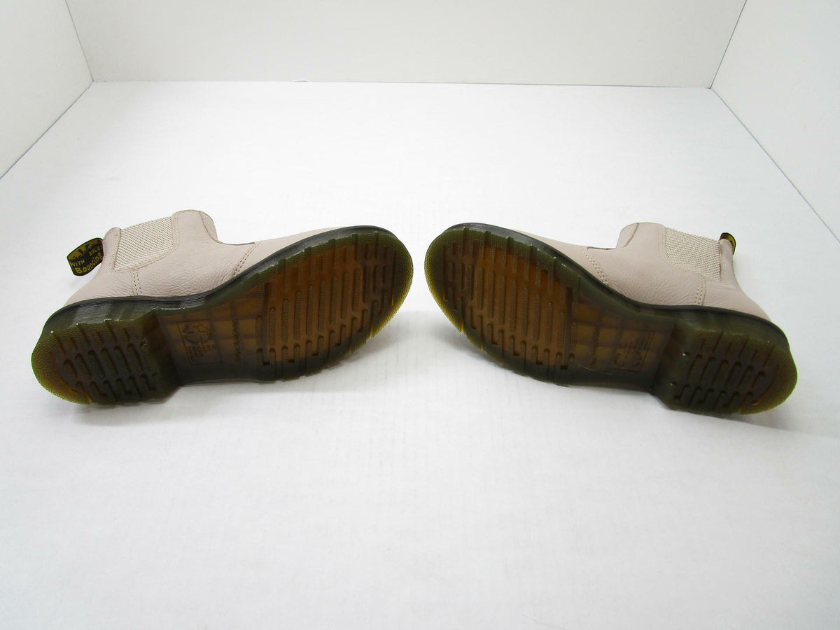 Dr. Martens Women's 2976 Virginia Chelsea Boot, Vintage Taupe, Size - US 8