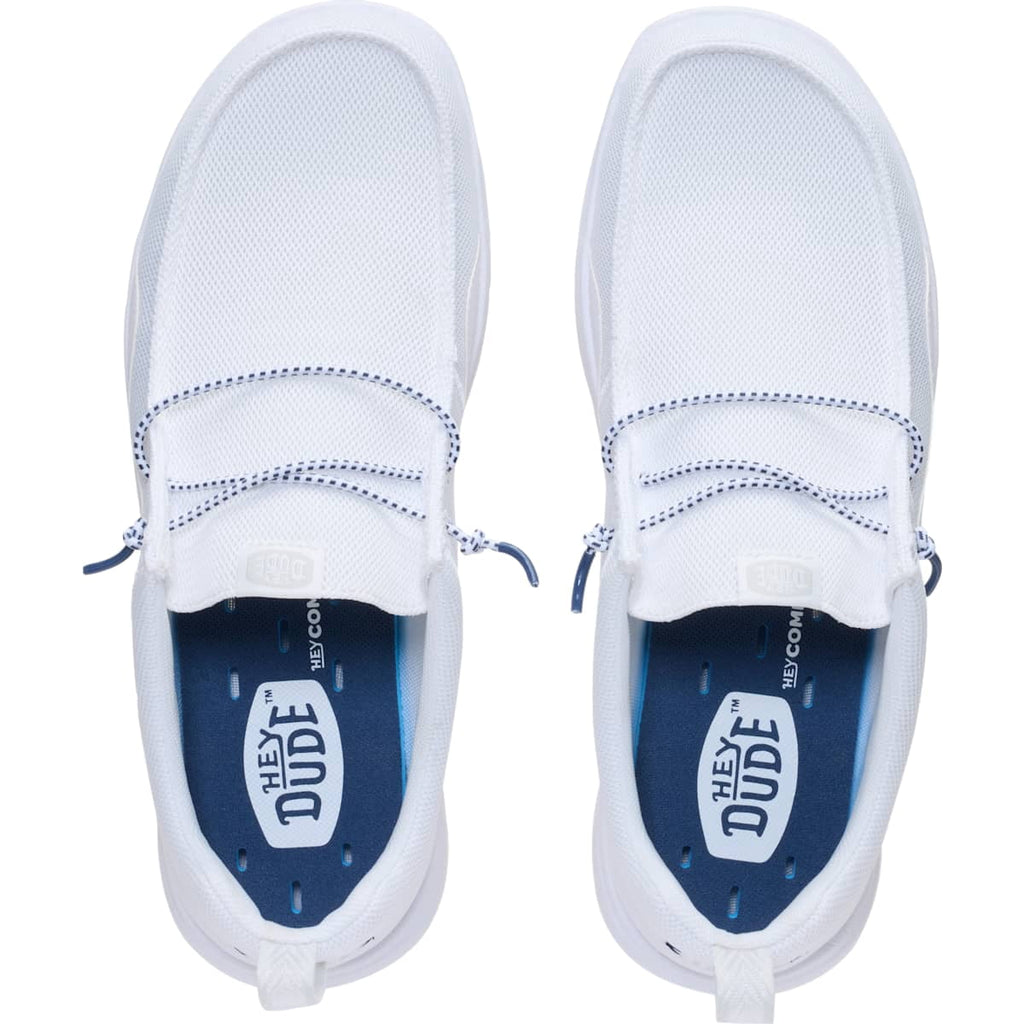 HEYDUDE Men HEYDUDE Mens Wally Hey2O Mesh, Monument Grey/Dawn Blue, 11, Monument Grey/Dawn Blue, 11