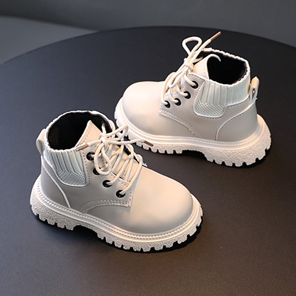 Boots Gift for Boys Girls Ankle Boots Lace Up Work Boot Booties for Little/Big Kids Save Big