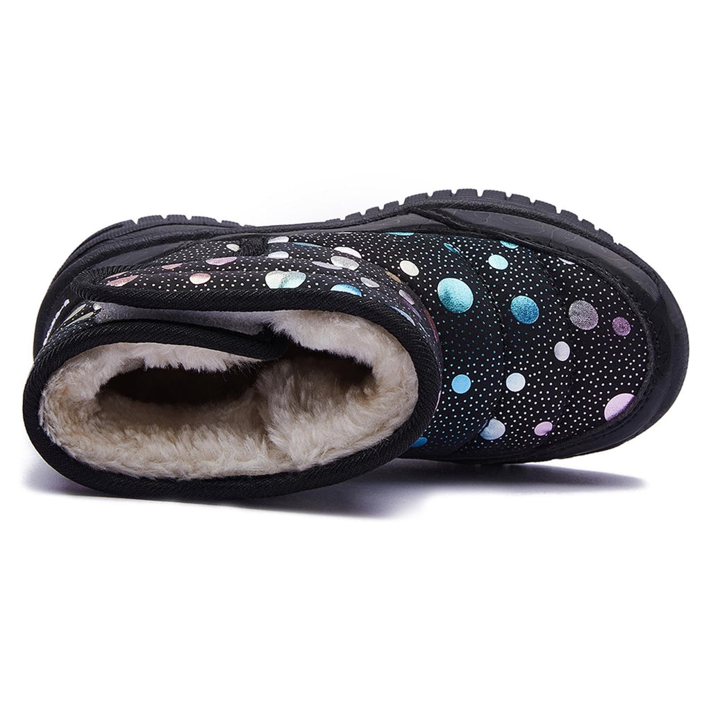 Girls' Boots Boys Girls Snow Boots Winter Waterproof Slip Resistant Cold Weather Shoes for 2-16Years (Toddler/Little Kid/Big Kid) Save Big