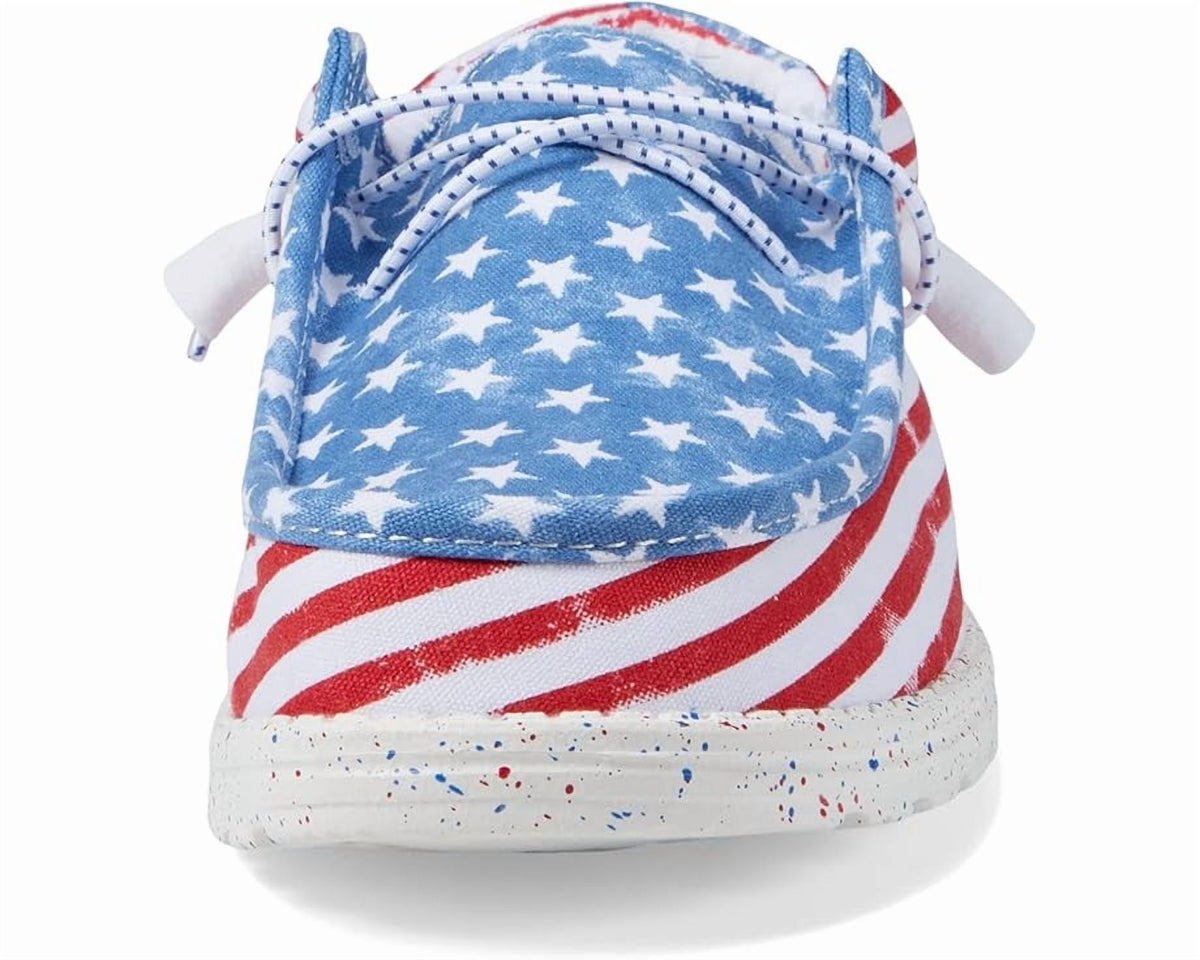 Hey Dude Wally Stars N Stripes Shoes