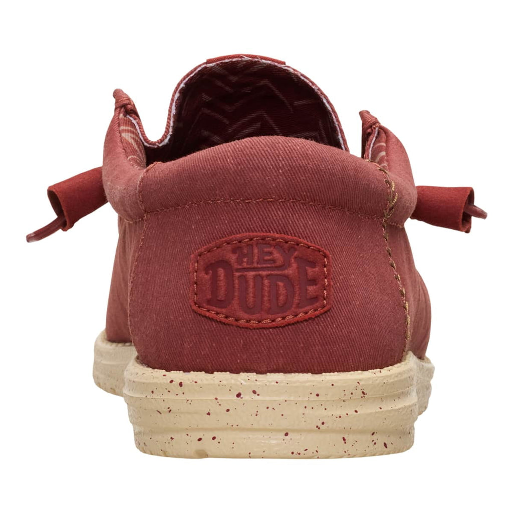 HEYDUDE Men Wally Stretch Canvas, Light Grey, 8