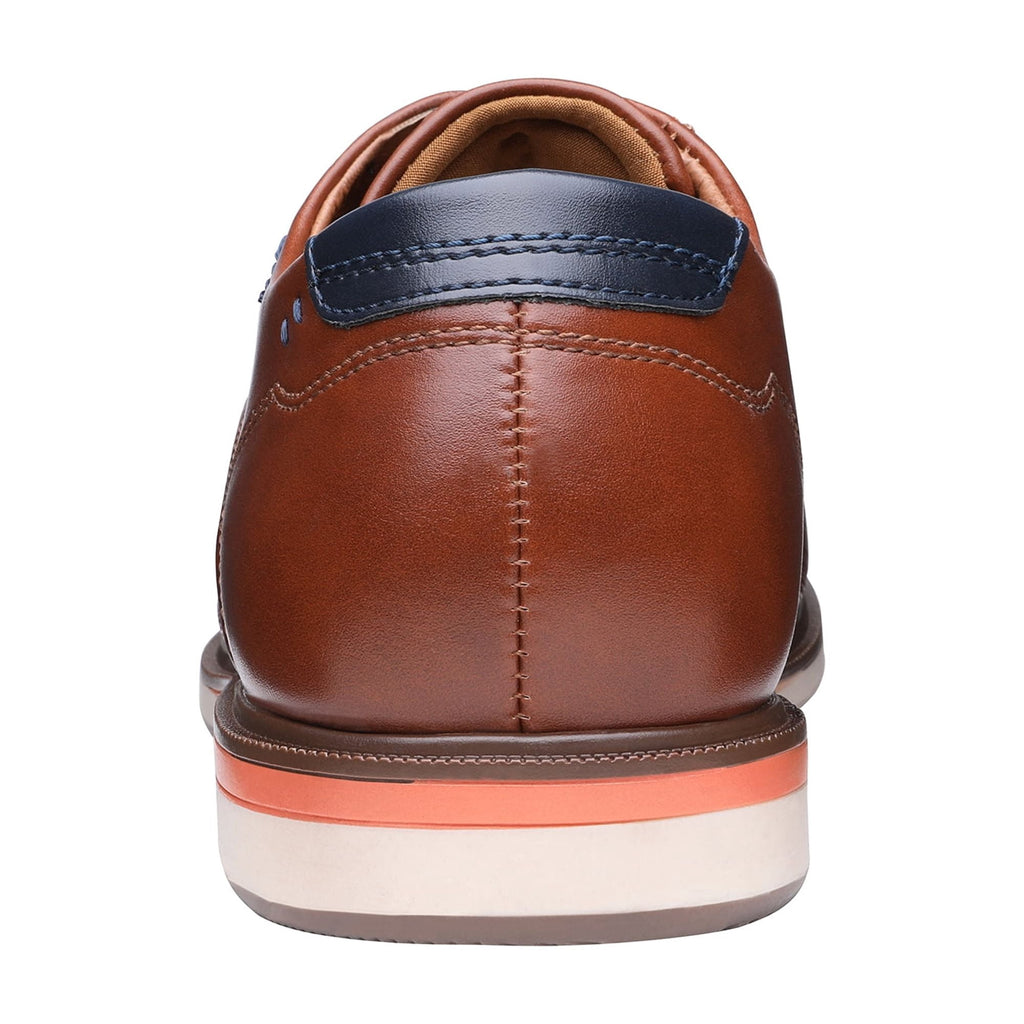Bruno Marc Mens Casual Shoes Round Toe Classic Lace-up Oxford Shoes Dress Shoes LG19009M BROWN Size 8.5