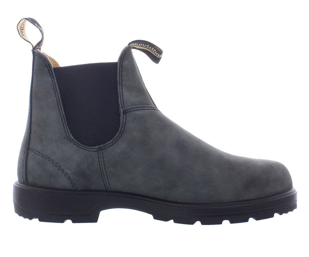 Blundstone Elastic Sided Lined Unisex Shoes Size 4.5, Color: Rustic Black