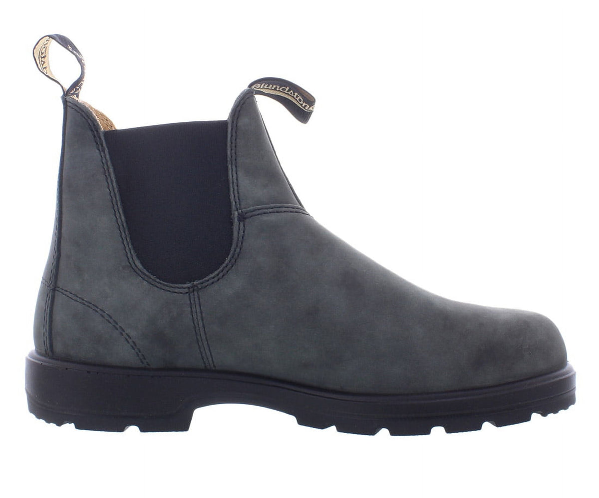 Blundstone Elastic Sided Lined Unisex Shoes Size 4.5, Color: Rustic Black