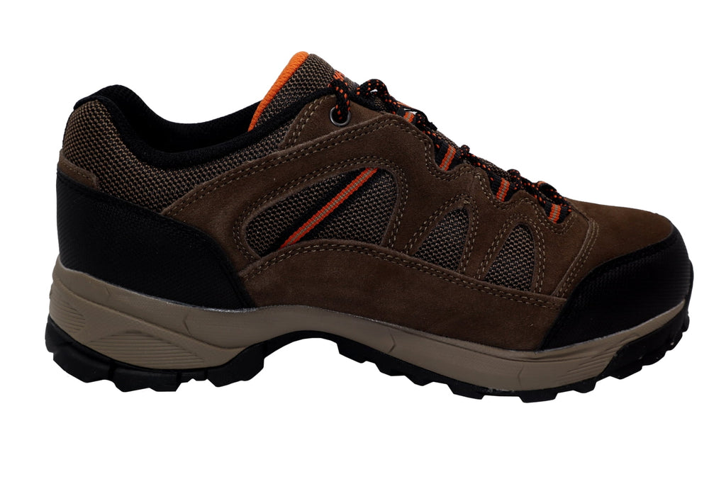 Hi-Tec Men's Ridge Low Wp Brown Ankle-High Leather Hiking Shoe - 9.5 M