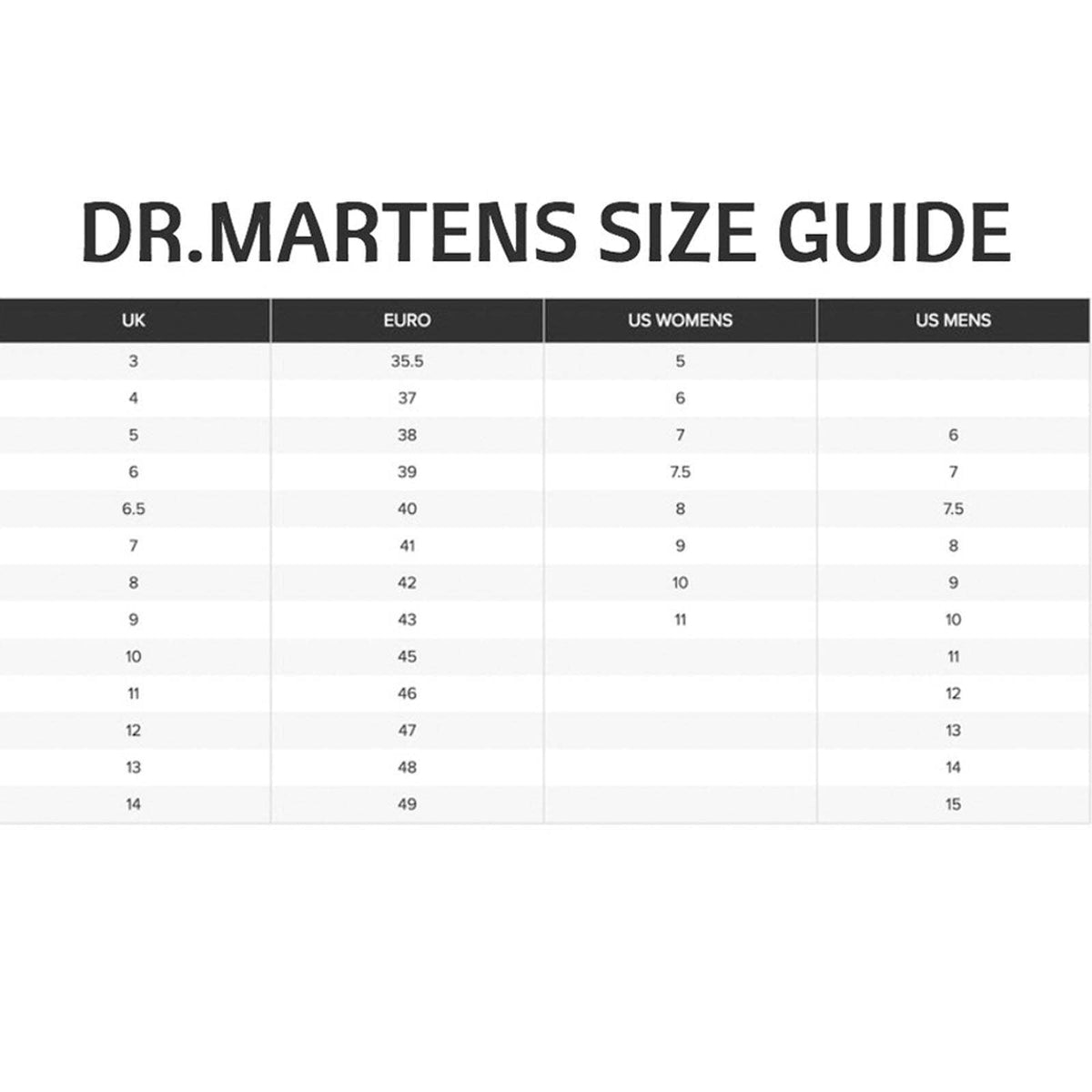 Dr. Martens Women's 8065 Mary Jane Black Ankle-High Flat - 9M