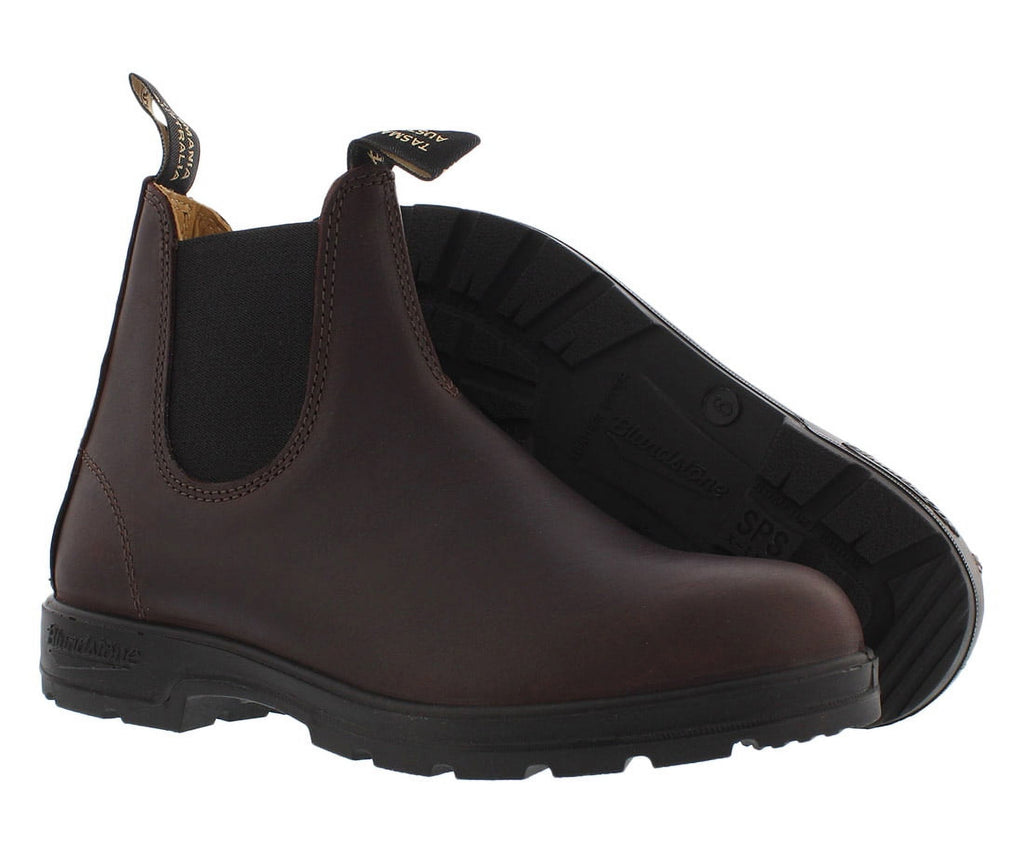 Bludstone Classic 2130 Chelsea Elastic Sided Lined Boot Unisex Shoes Size 4.5, Color: Auburn