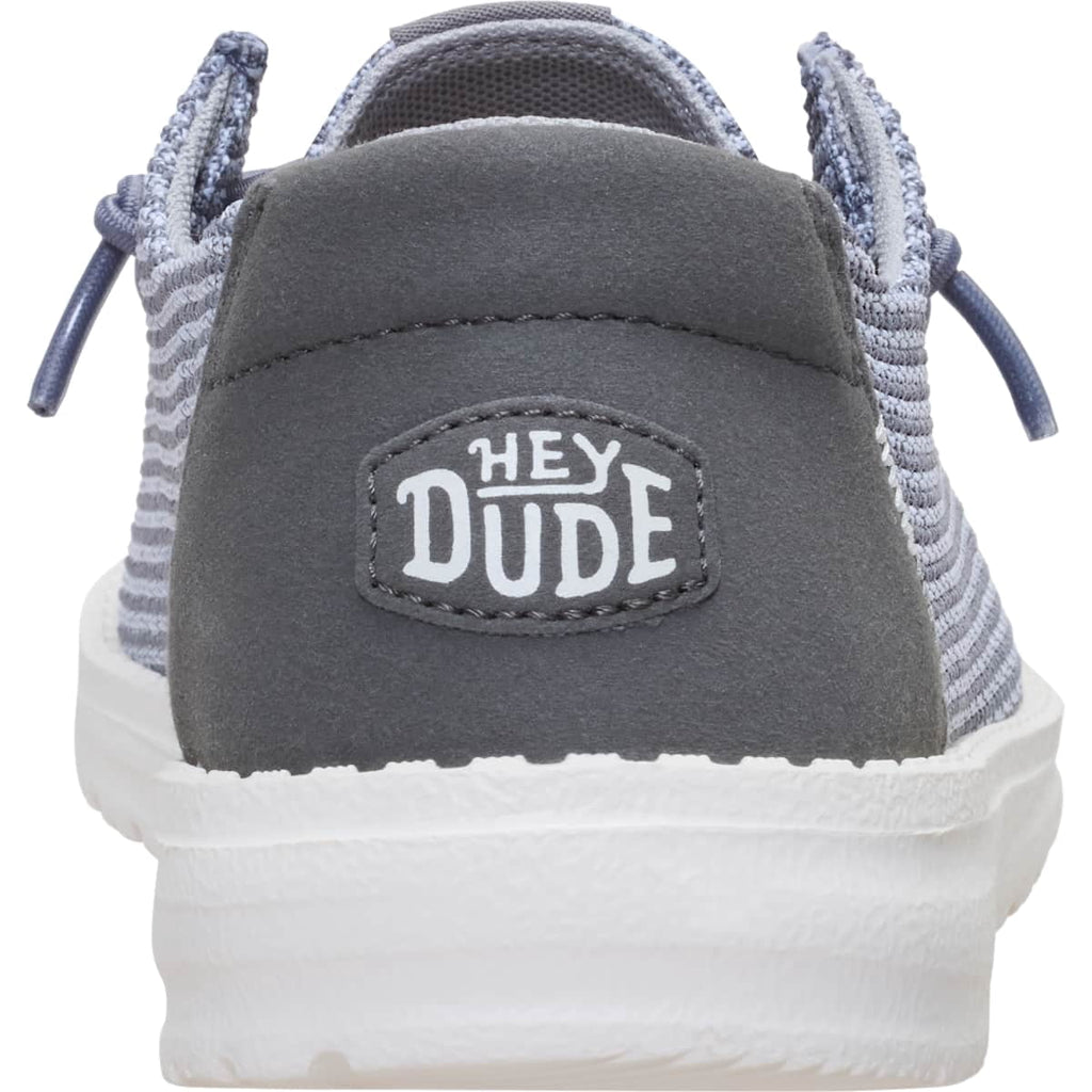HEYDUDE Women Wendy Mesh Grey, Grey