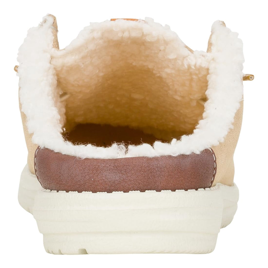 HEYDUDE Men's Wally Slip Sneaker Cream