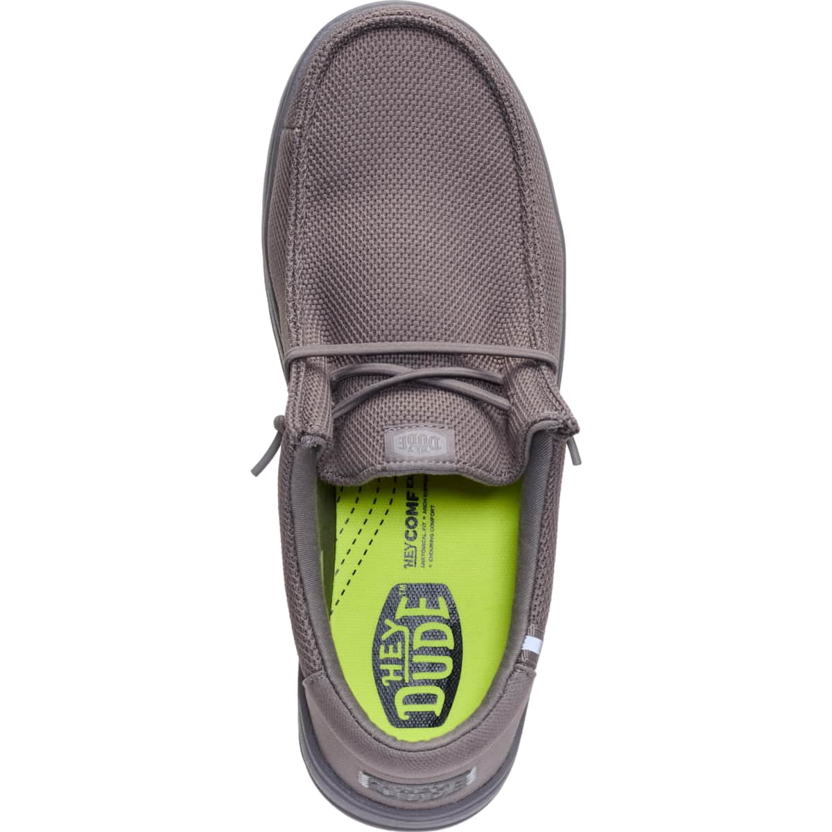HEYDUDE Men Wally Work Comp Toe, Black, 15