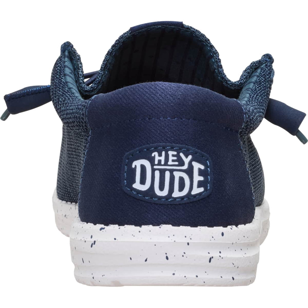 HEYDUDE Men Wally Stretch Sox Wide, Gray, 12
