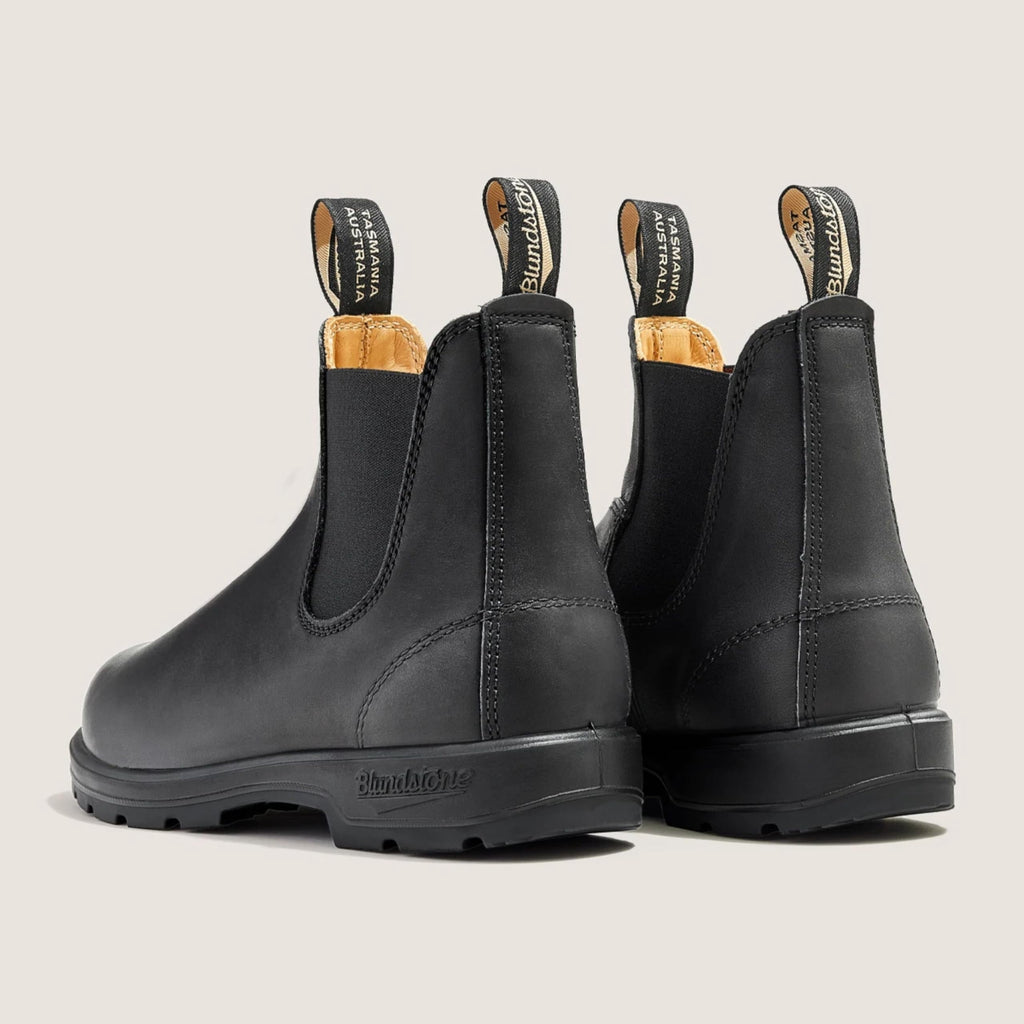Blundstone 587 Unisex Classic Series Chelsea Boot for Men and Women with Shock Absorption and Premium Water Resistant Leather, Rustic Black, 8 US Men / 10 US Women / 7 AU - AUTHORIZED DEALER