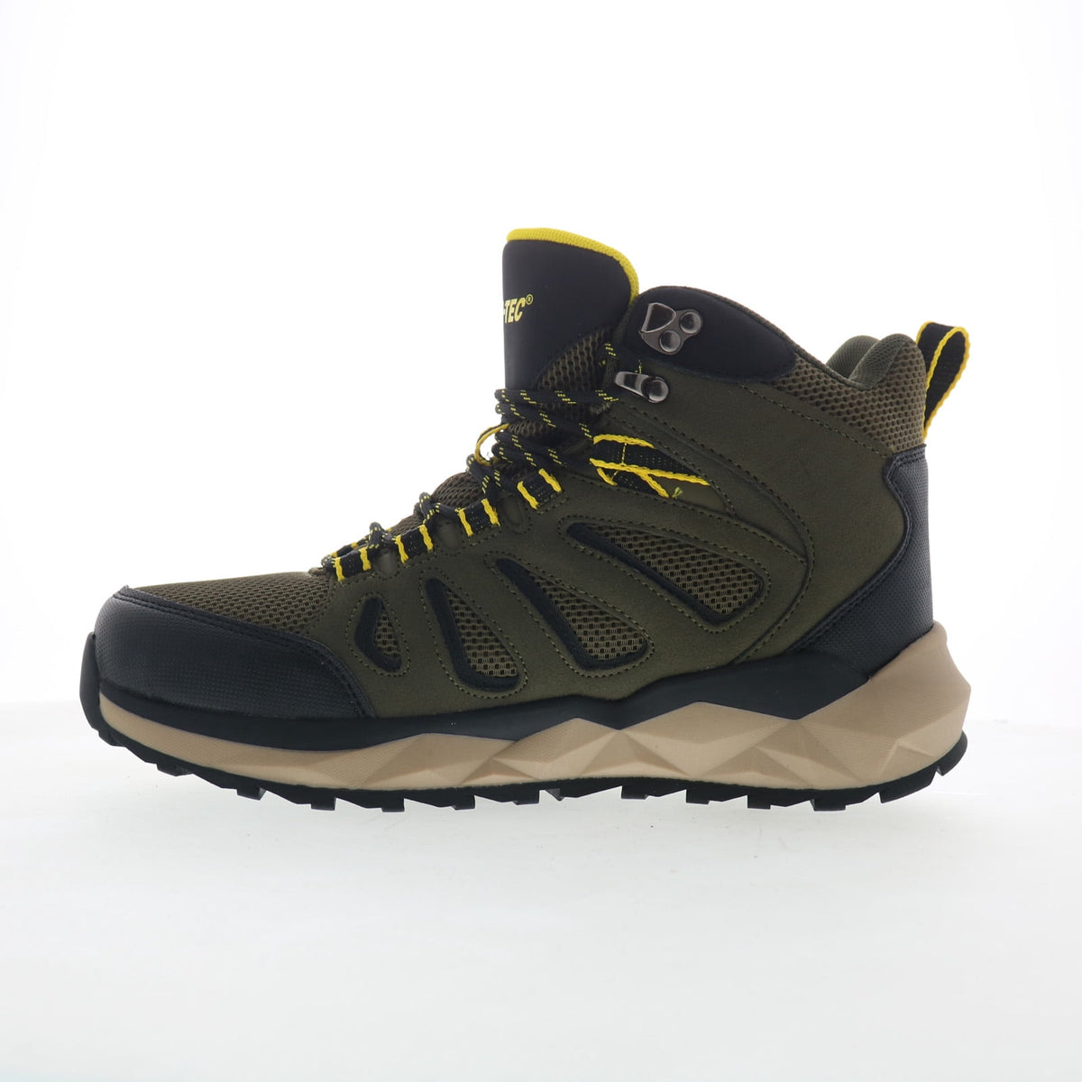Hi-Tec Adult Mens Valley Geo Mid Hiker Hiking Boots