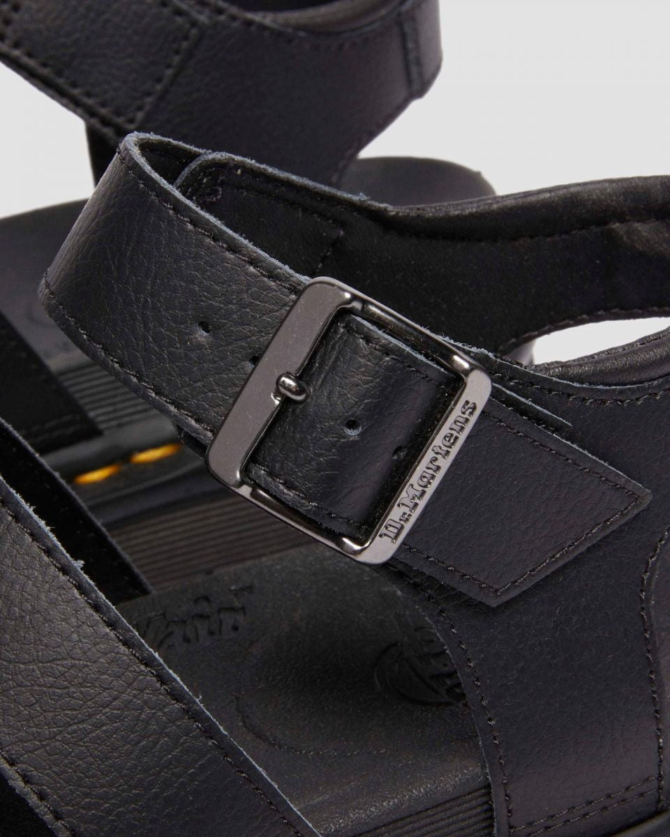 Dr Martens Women's Blaire Sandal Black Athena Leather - 31520001