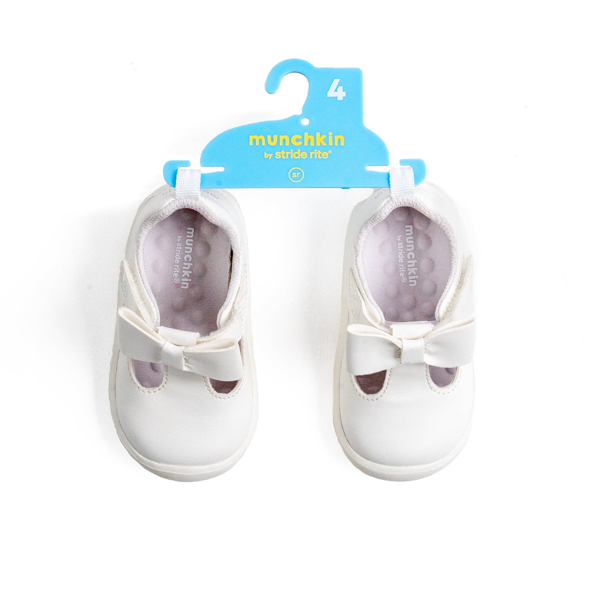 Munchkin by Stride Rite Baby Girl Peyson Bow T-Strap Dress Shoe