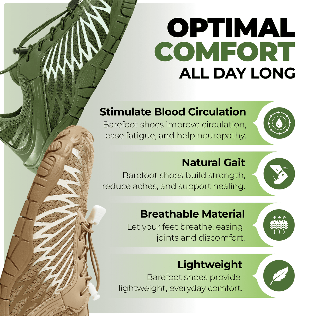 Hike Footwear HF Signature Barefoot Shoes for Women Men | Wide Toe Box | Zero Drop | Minimalist Walking Hiking Shoes | Lightweight Comfortable