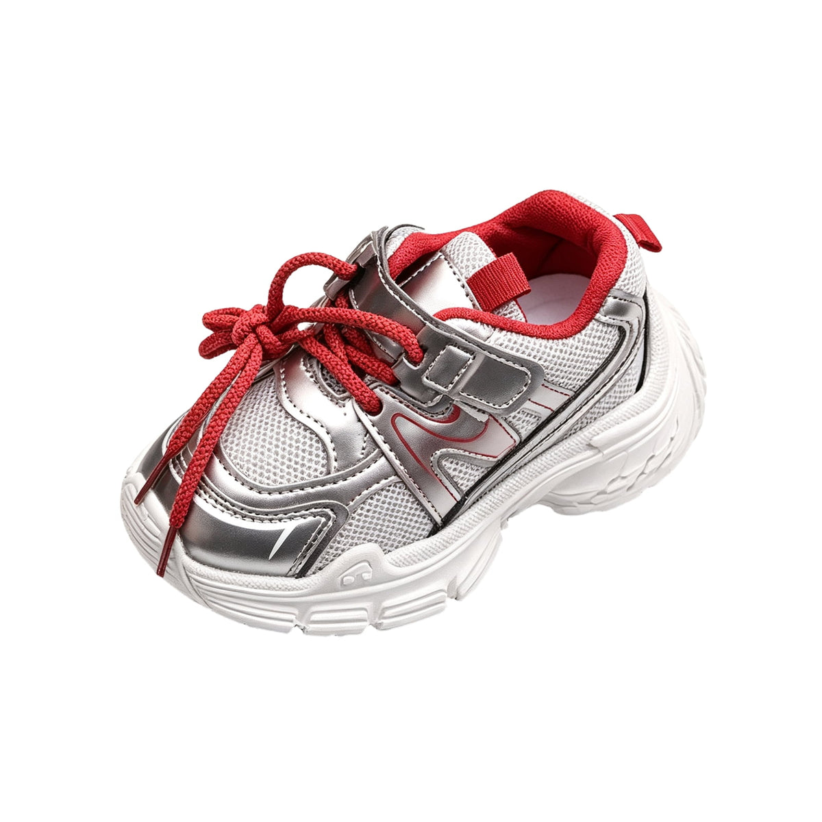 Retro Y2K Chunky Sneakers for Women Breathable Mesh Lightweight Platform Walking Shoes Trendy Athletic Trainers for Casual Streetwear All Day Comfort Grey Red Black 22