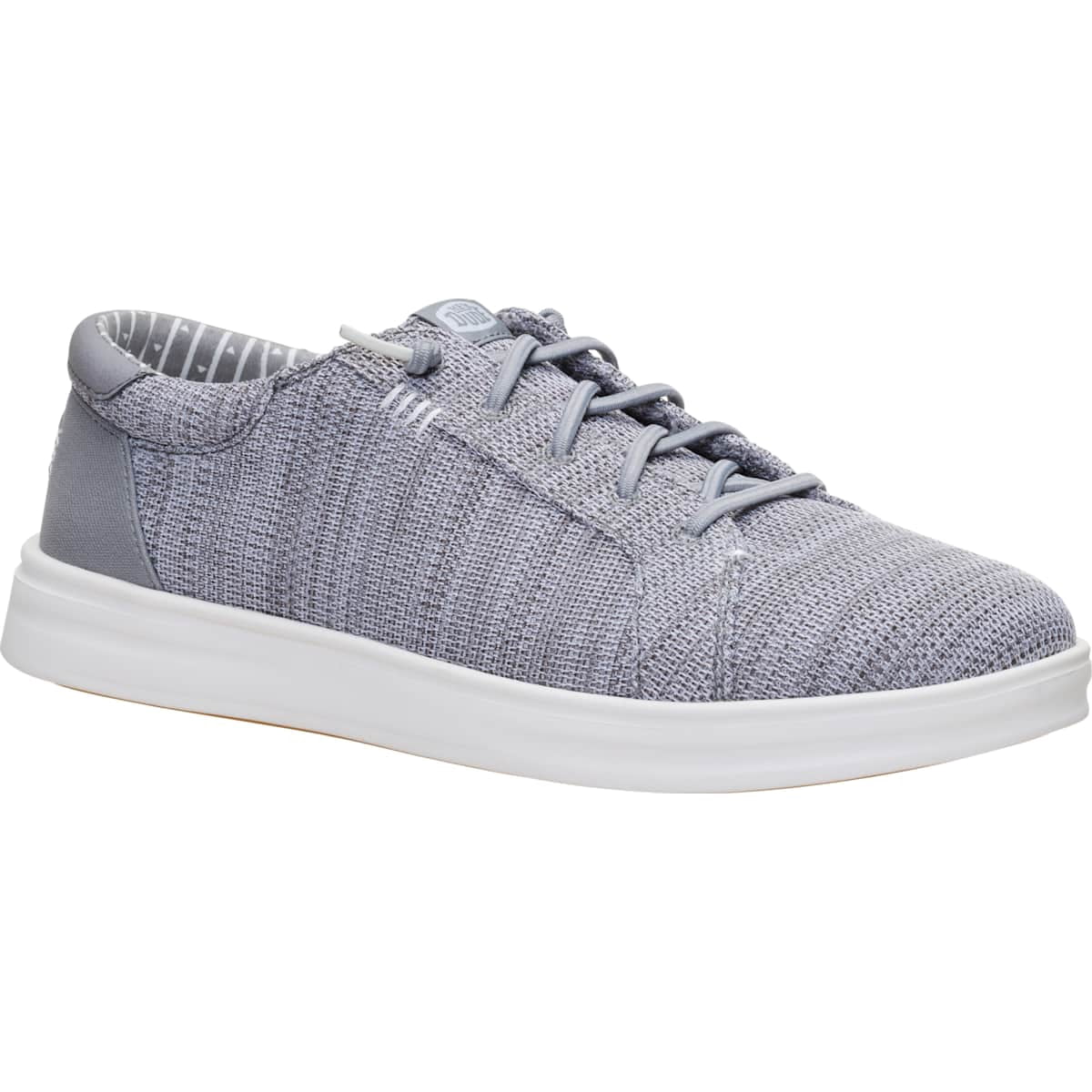 HEYDUDE Men Paul Pro Stretch Sox, Monument Grey, 7