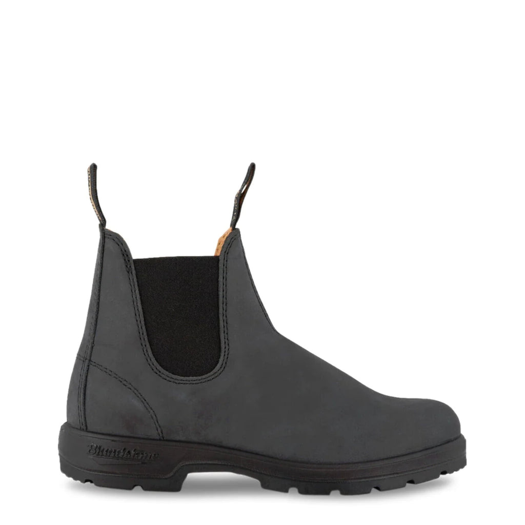 Blundstone Elastic Sided Lined Unisex Shoes Size 4.5, Color: Rustic Black