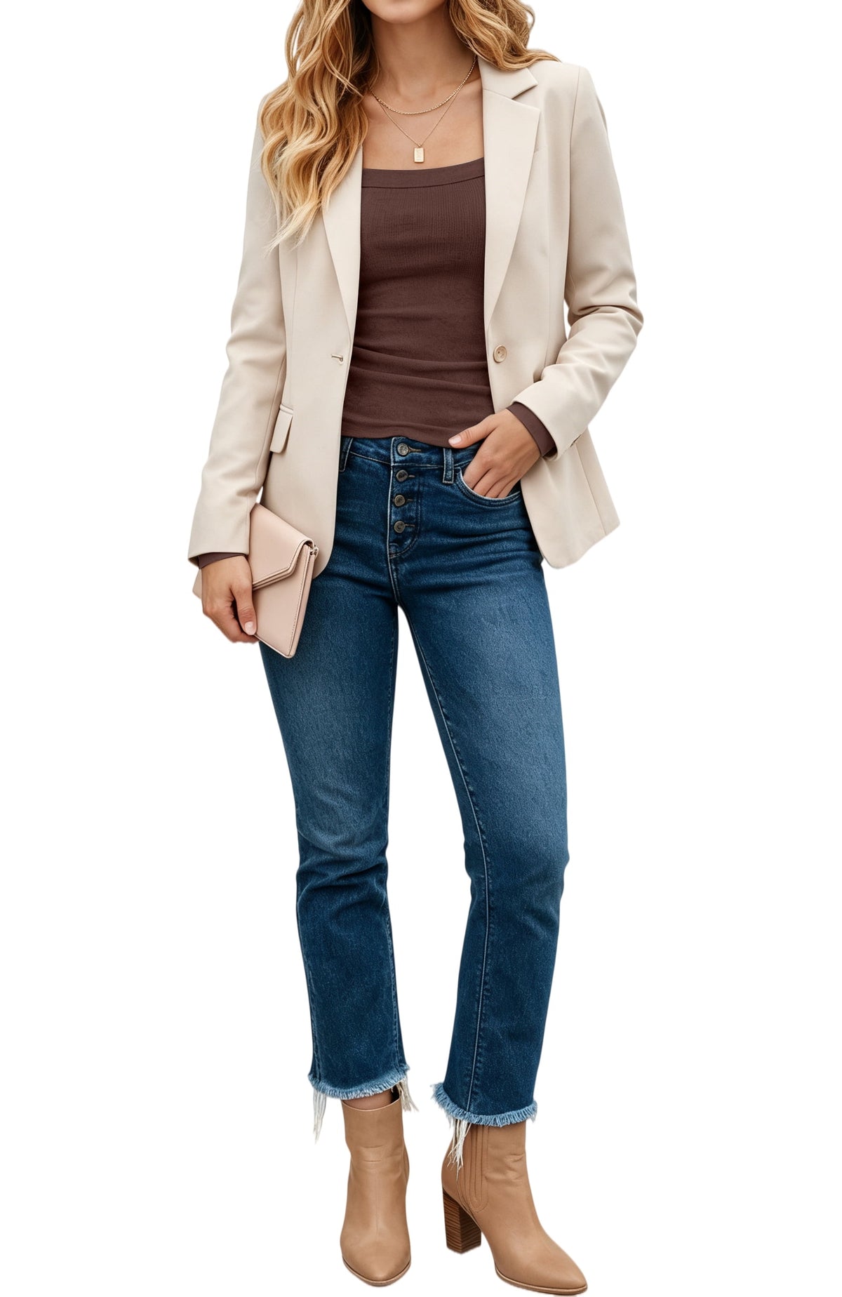 SPROUTOP Slim Fit Blouse for Women Long Sleeve Square Neck Shirts Ribbed Fall Ladies Casual Basic Tops
