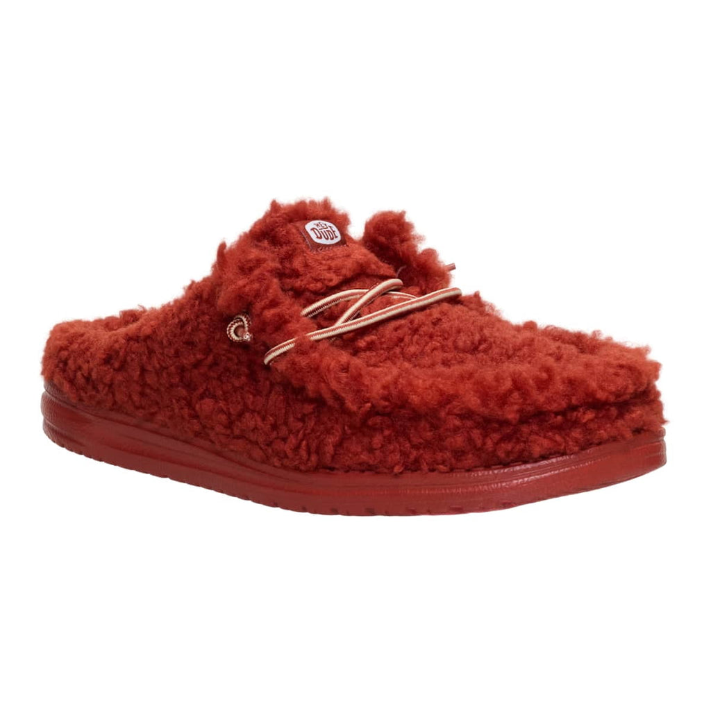 HEYDUDE Wally Slipper, Cozy Timber Wolf, 12