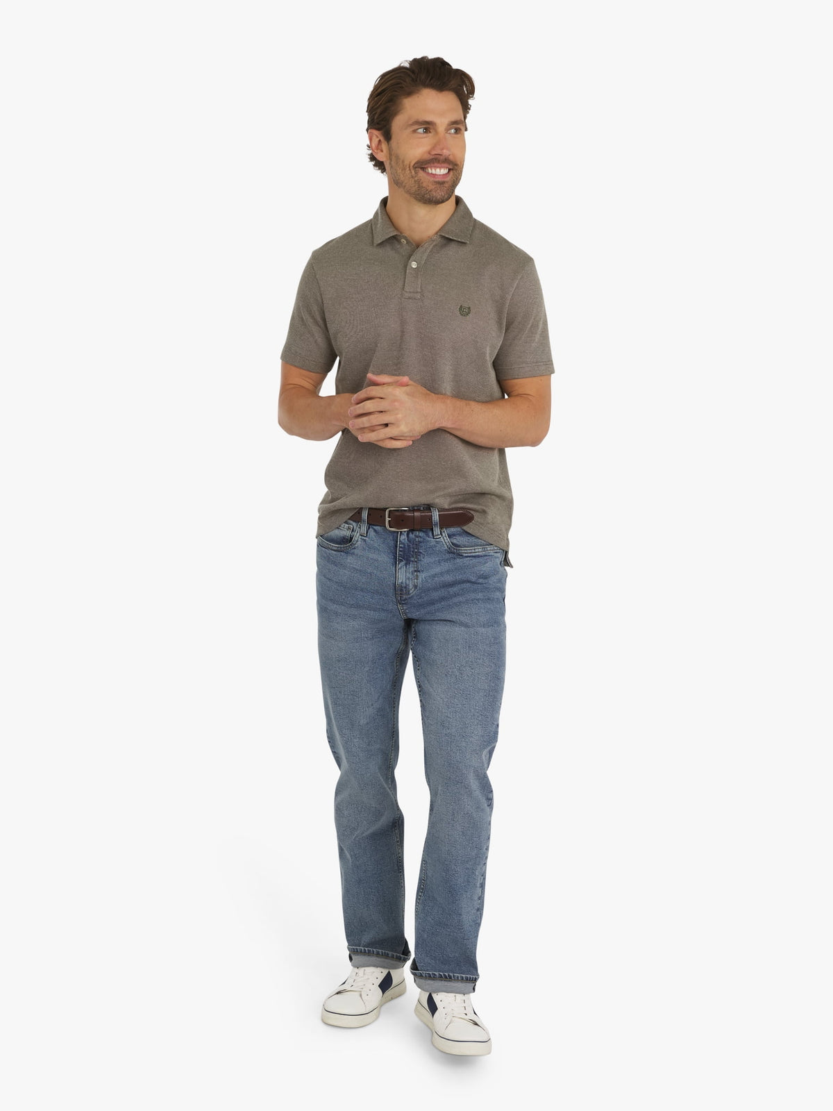 Chaps Men's & Big Men's Stretch Relaxed-Fit Denim Jeans, Sizes 30-42