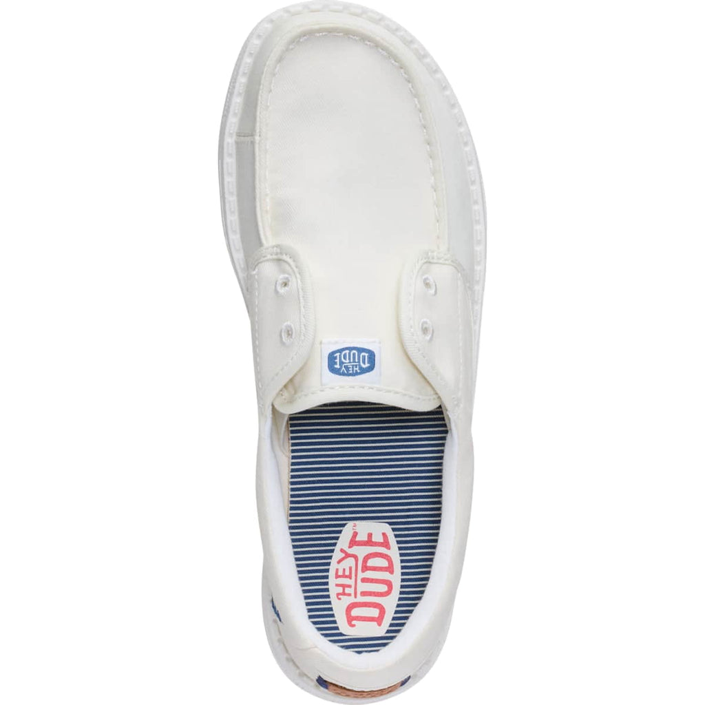HEYDUDE Women Wendy Cru Gingham, Skyway Blue/Multi, 9