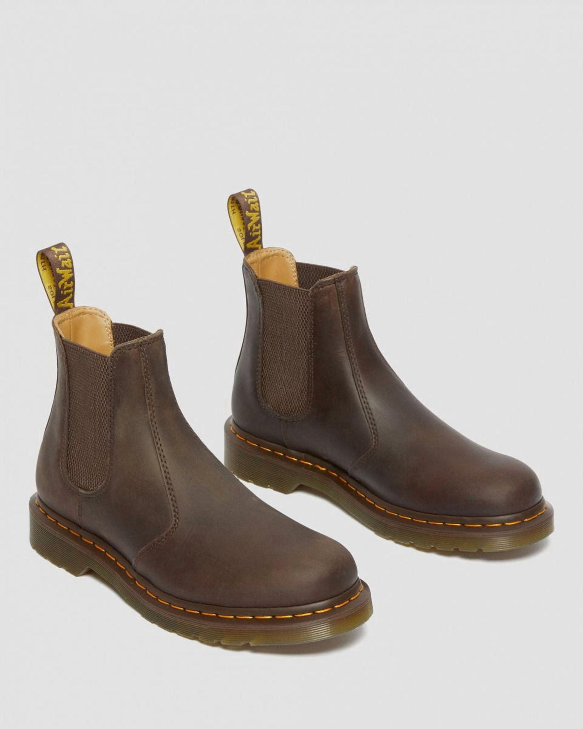 Dr. Martens Mens Crazy Horse Leather Ankle Chelsea Boots
