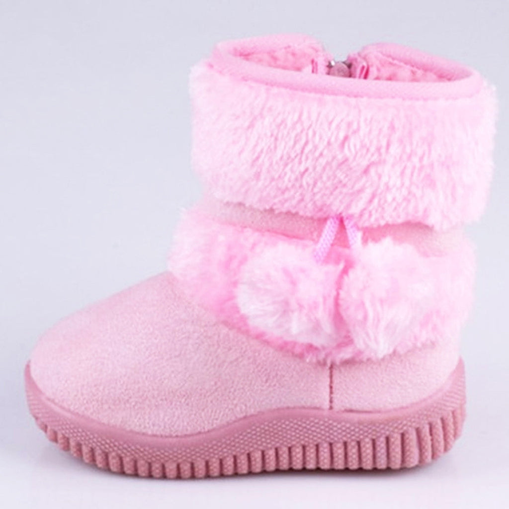 Girls Boots Christmas Gift Boys Girls Winter Boots Waterproof Lightweight Kid Snow Boots Outdoor for 15 Months-12 Years (Toddler/Little Kid/Big Kid) Save Big