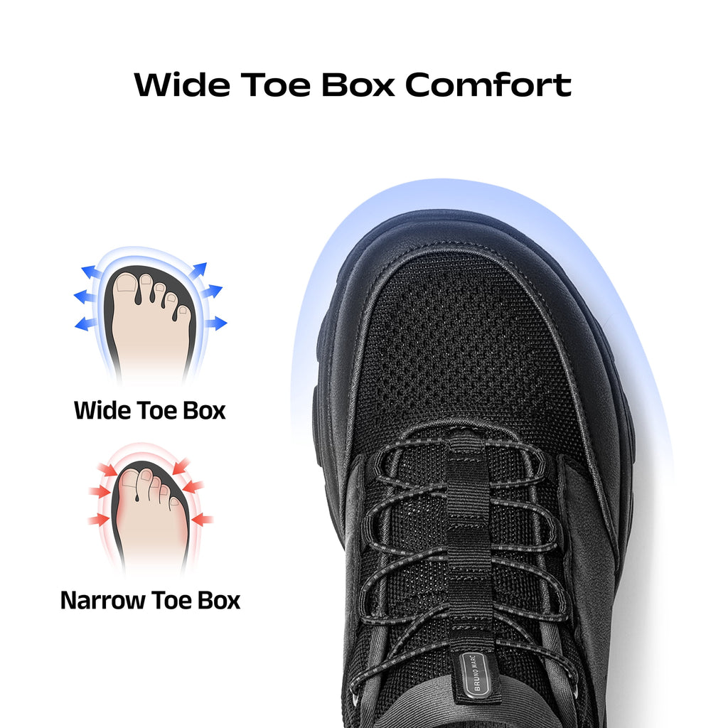 Bruno Marc Men's Hands Free Slip-on Loafers Waterproof Wide Toe Box Non-Slip Walking Sneakers Lightweight Comfortable Casual Shoes