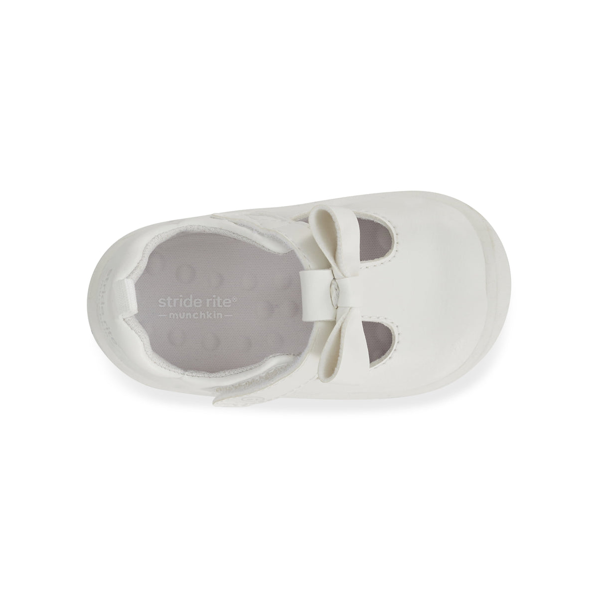 Munchkin by Stride Rite Baby Girl Peyson Bow T-Strap Dress Shoe