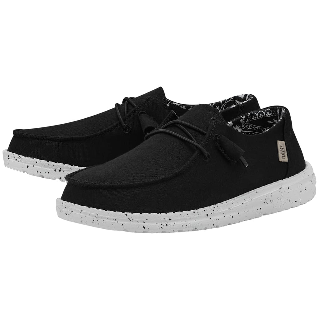 HEYDUDE Women Wendy Basic, Black Odyssey, 9