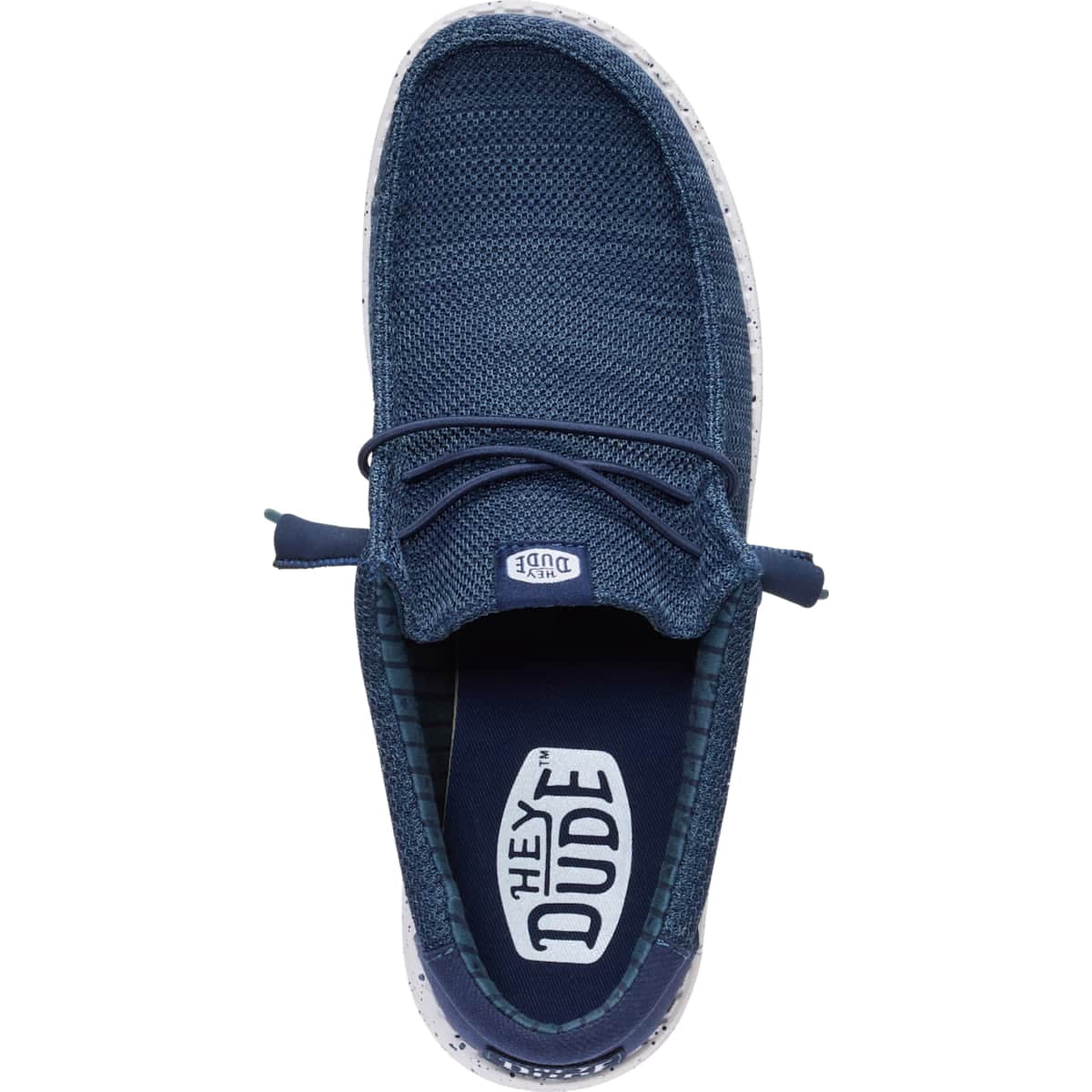 HEYDUDE Men Wally Stretch Sox Wide, Gray, 10