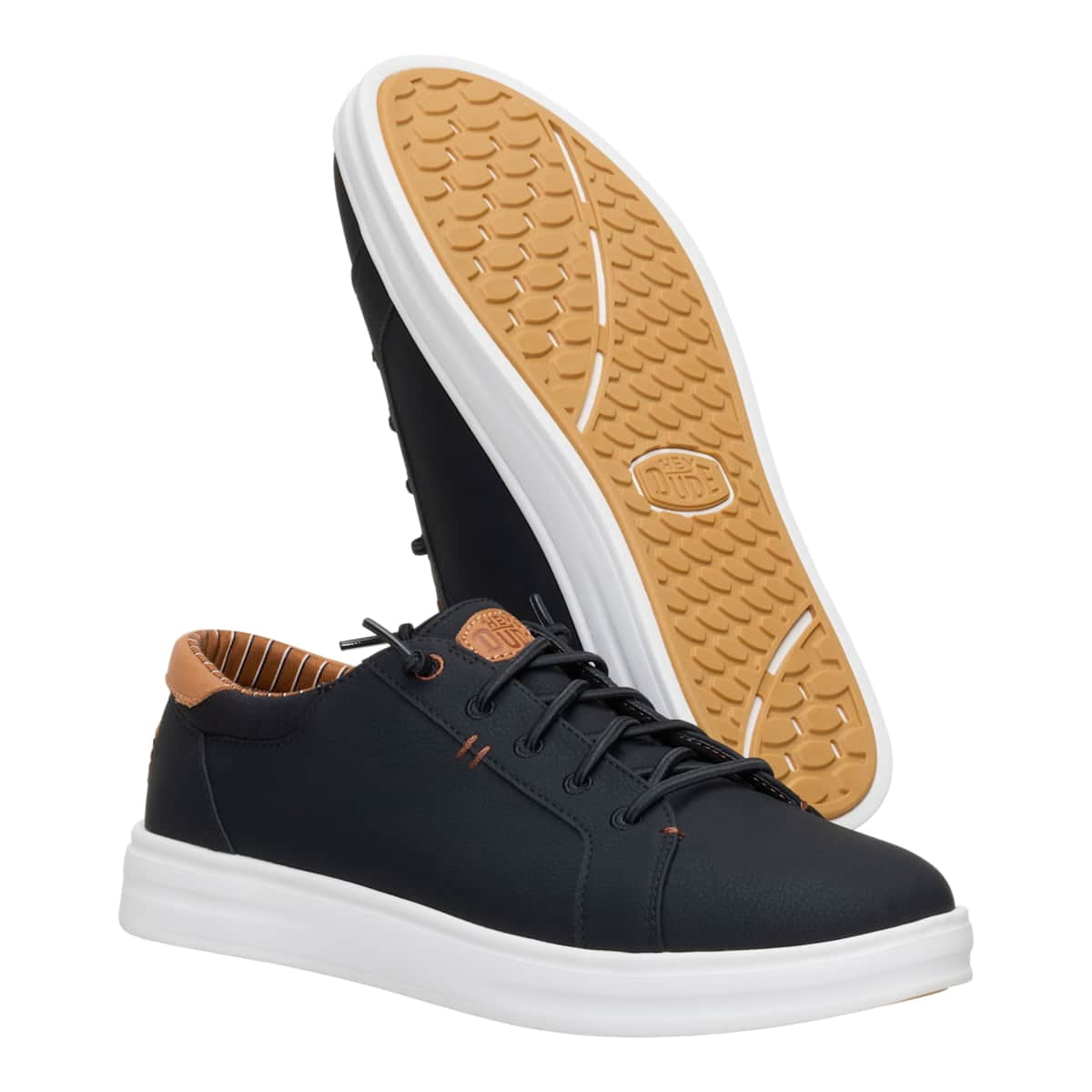 HEYDUDE Men Paul Pro Classic, Black, 11.5
